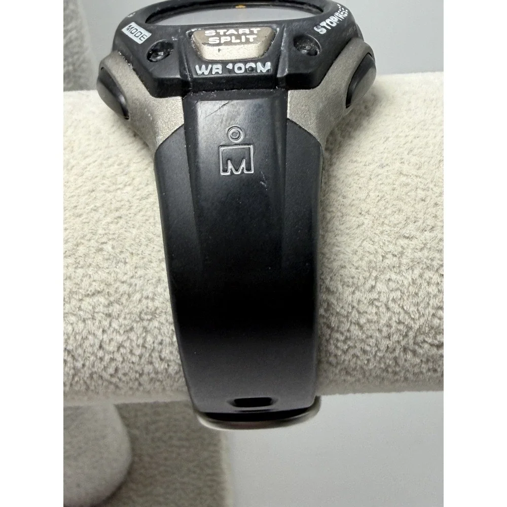 Timex 170 Mens Watch New Battery‎ W6 2012 Black 38MM 8.25